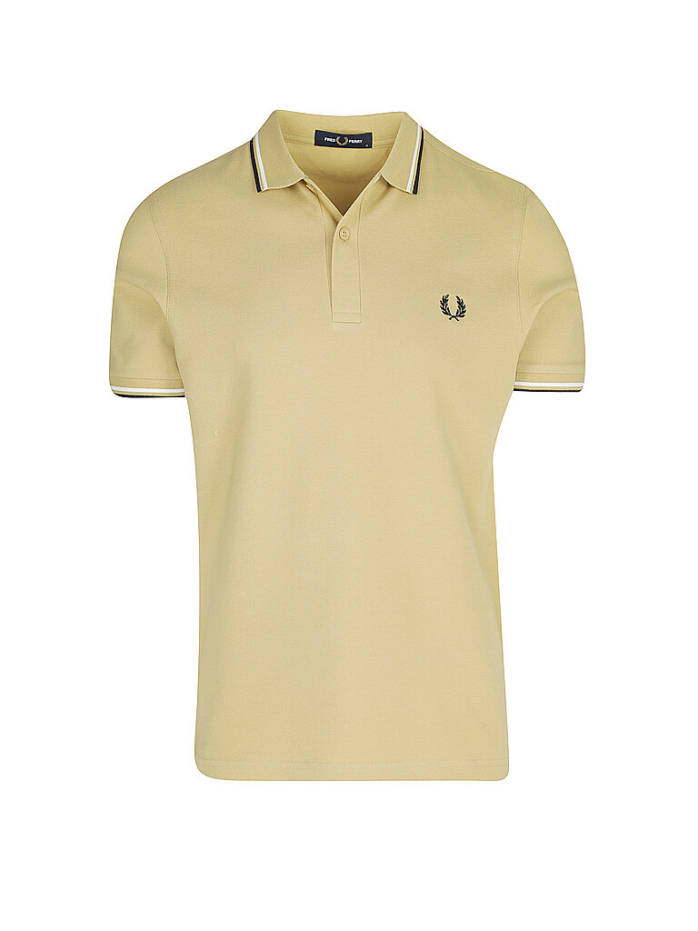 FRED PERRY Poloshirt beige | S